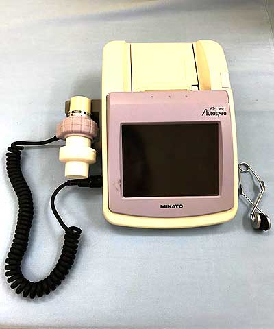 肺機能検査(スパイロメーター)