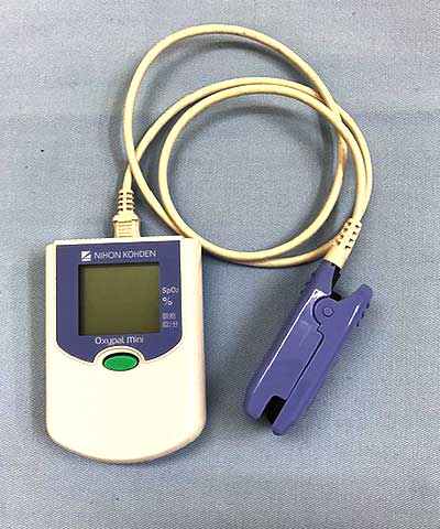 経皮的動脈血酸素飽和度測定器